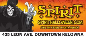 BC Billboards Kelowna - Spirit Halloween Billboard
